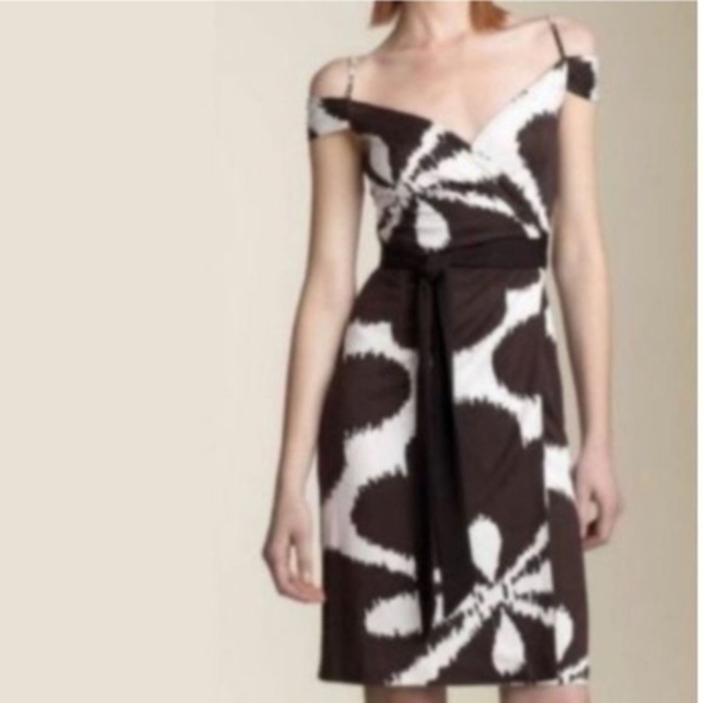 Diane von Furstenberg Caledonia Silk Wrap Dress size 10